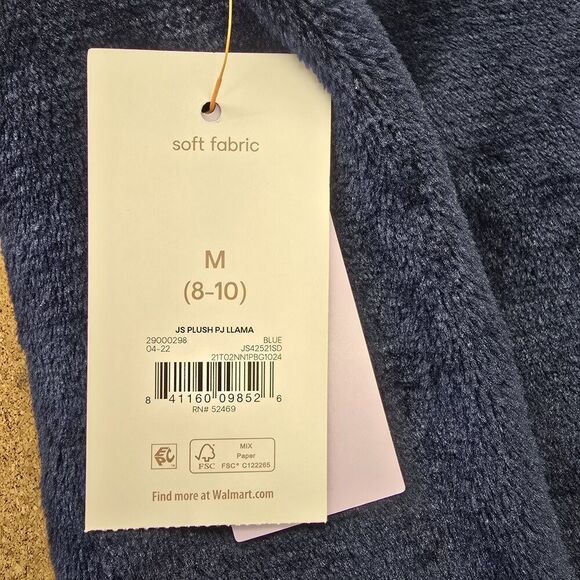 Joyspun Women's Pajama Top With A Pocket At The Front Sz M(8-10) Llama NWT (A21) - Picture 7 of 10